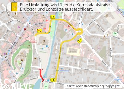 Endausbau Der Wasserstraße: Vollsperrung Ab Donnerstag, 18. Januar 2024 ...